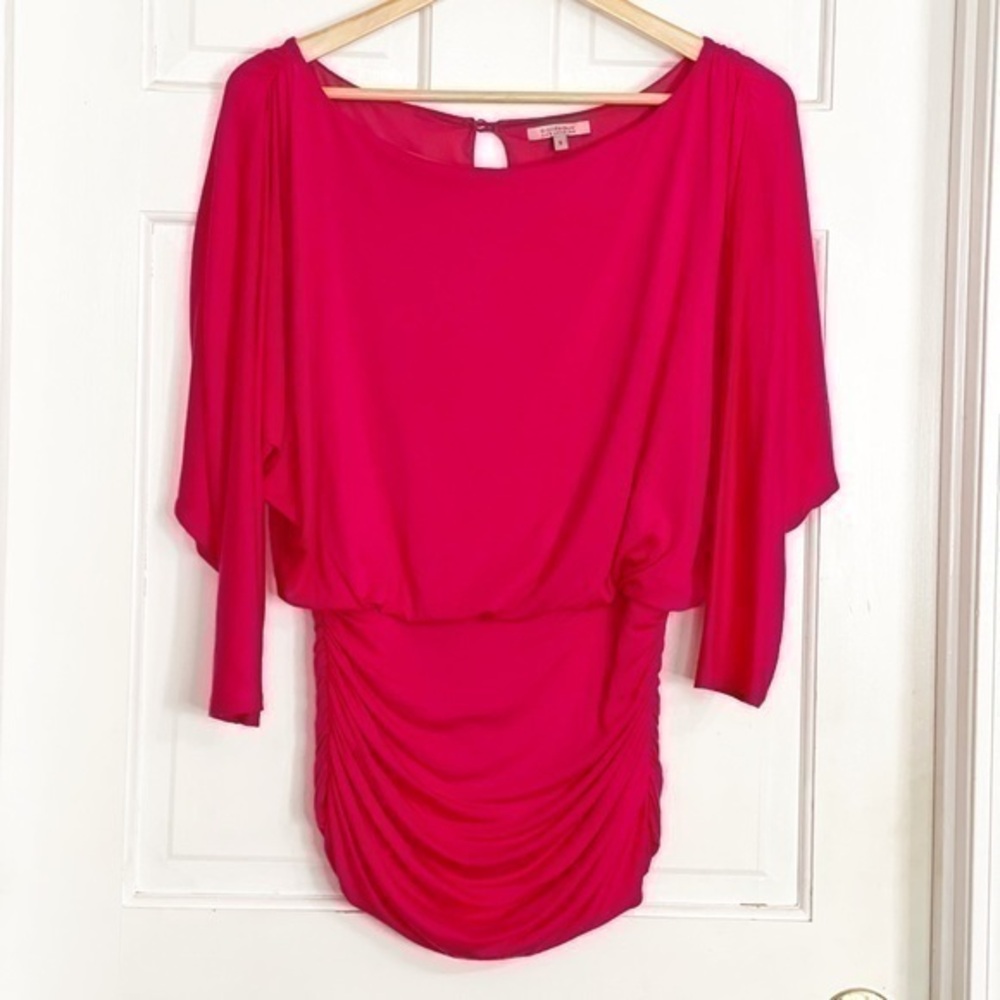 Anthropologie Bordeaux Pink Top Shirt